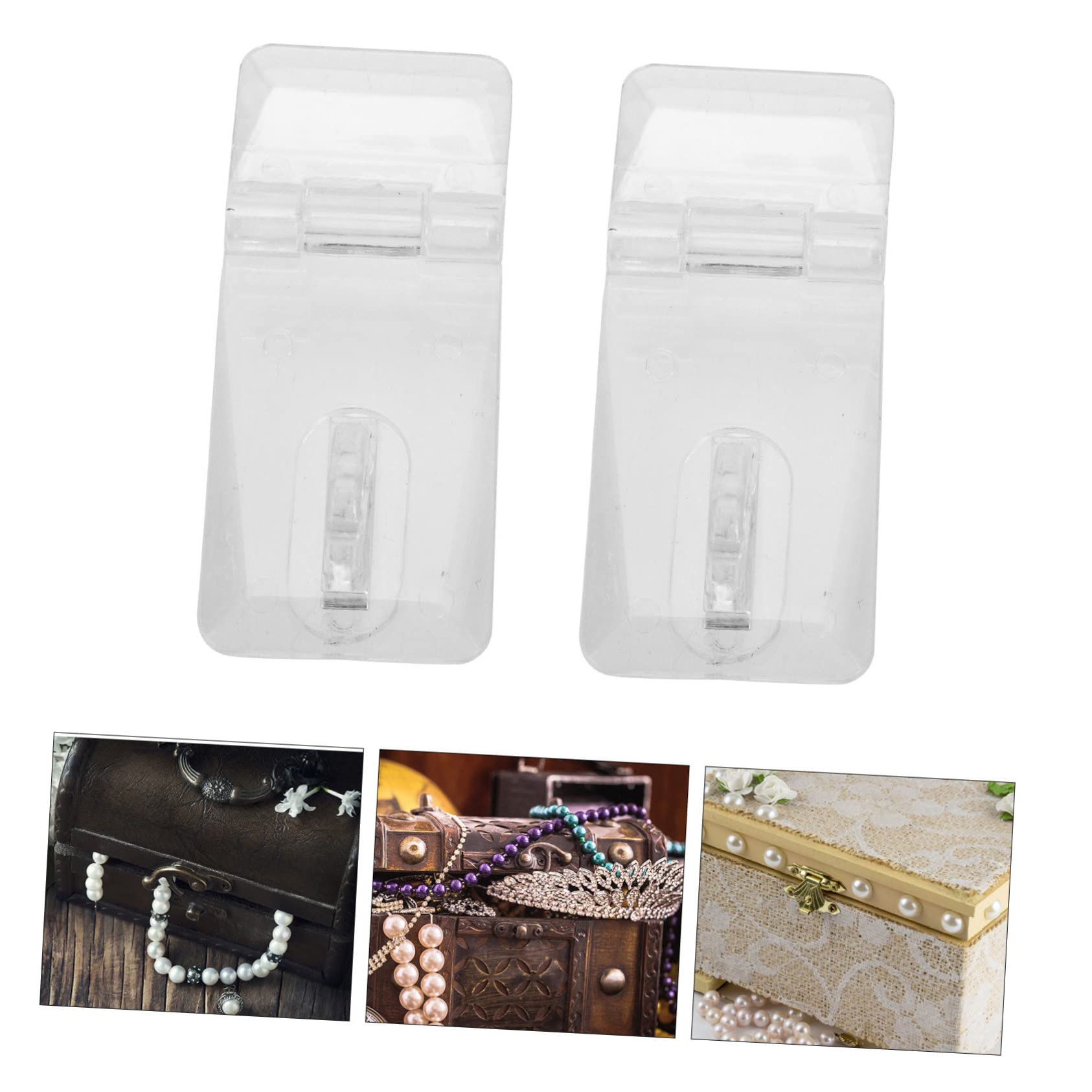 Uonlytech 180juegos Hebillas De Acrílico Transparentes Para Equipaje Cierre De Seguridad Para y Fáciles De Instalar y Resistentes Para y