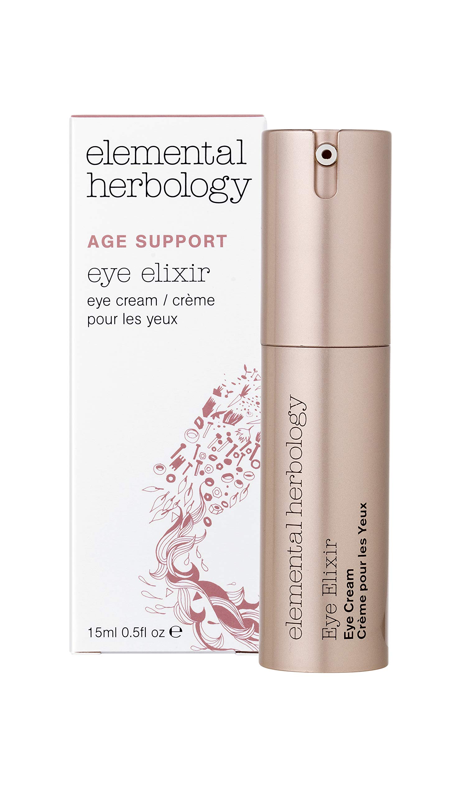 elemental herbology Eye Elxir Eye Cream , 0.5 Fl Oz