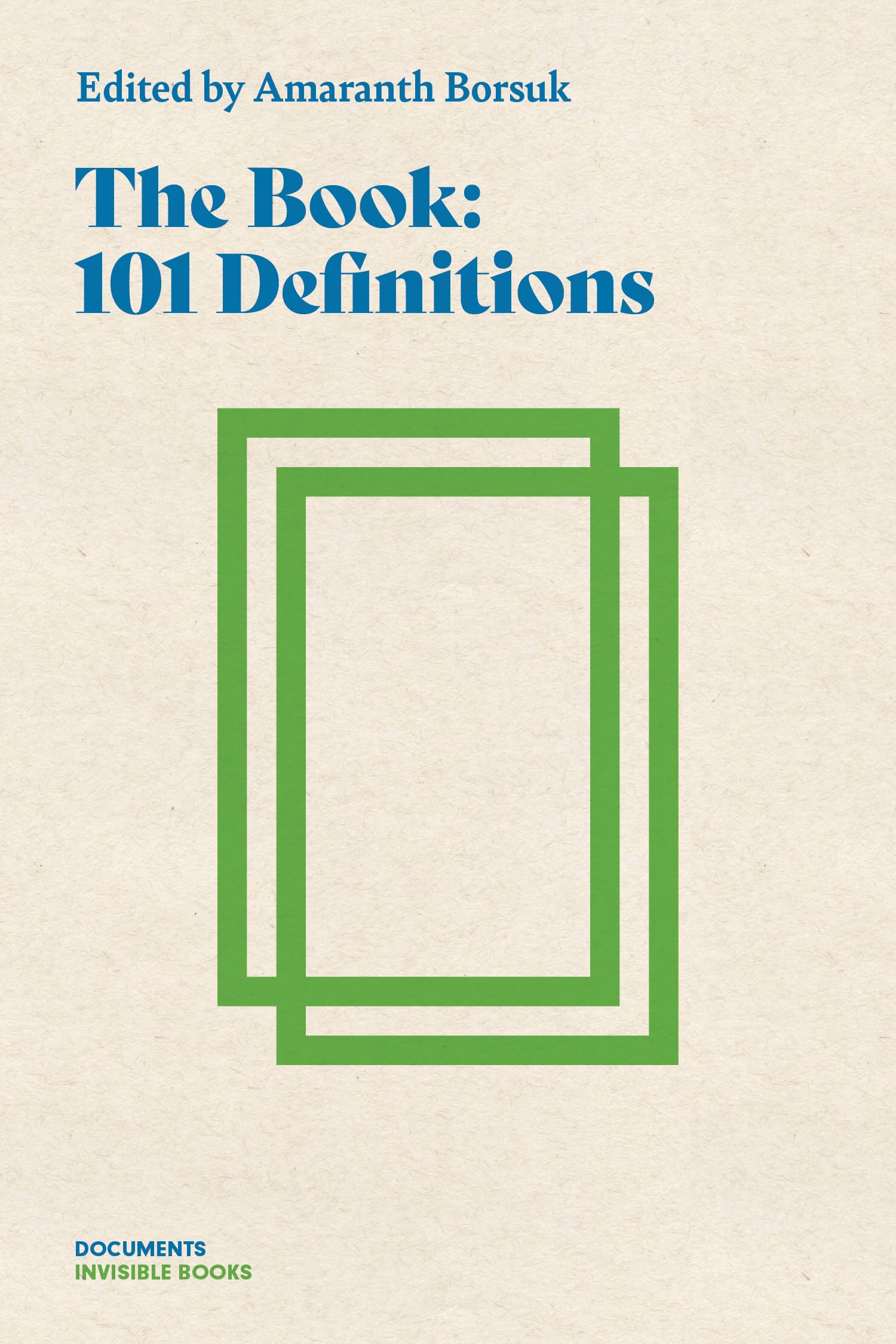 The Book: 101 Definitions (DOCUMENTS, 2)