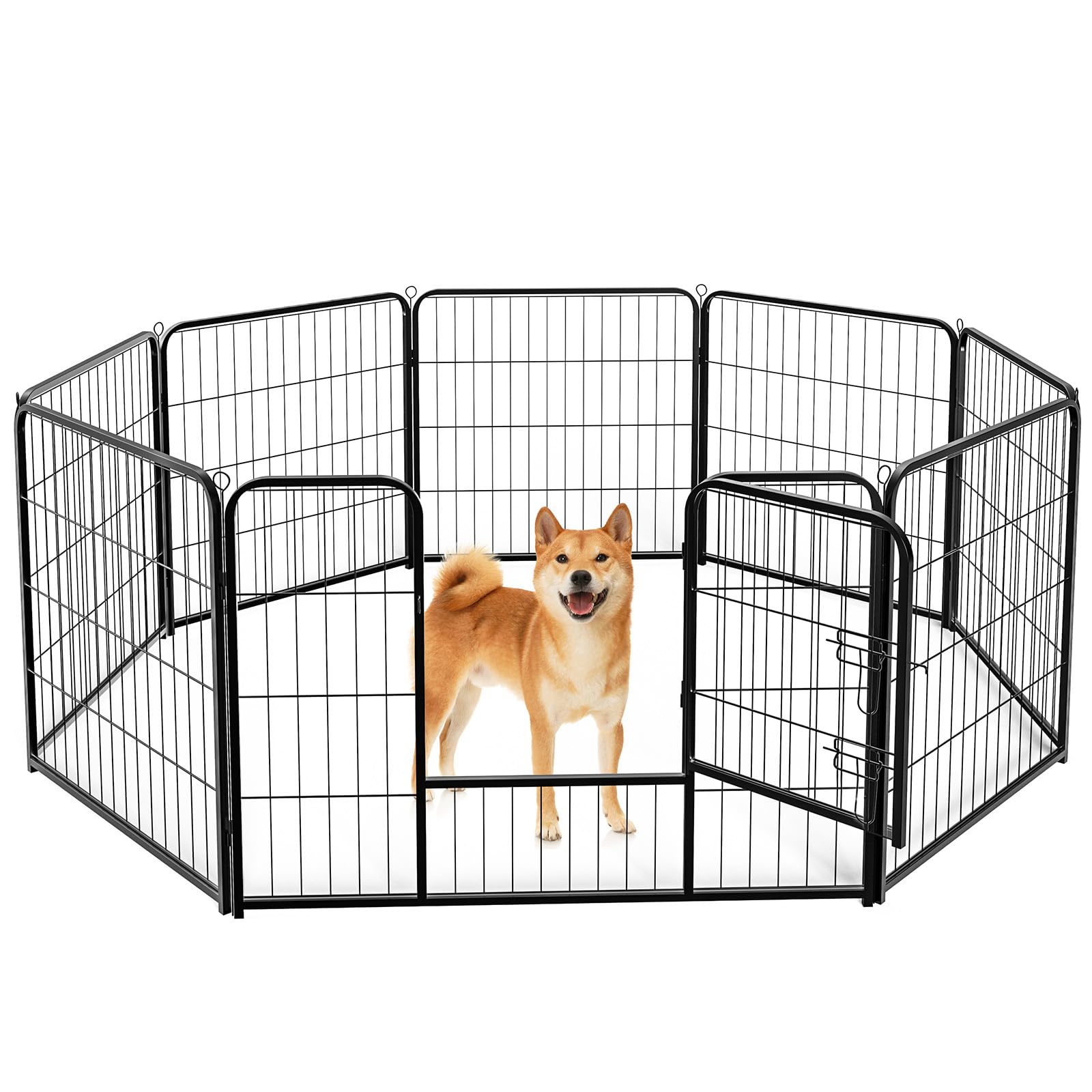 DUMOS Dog Playpen 32-Inch 8 Panels