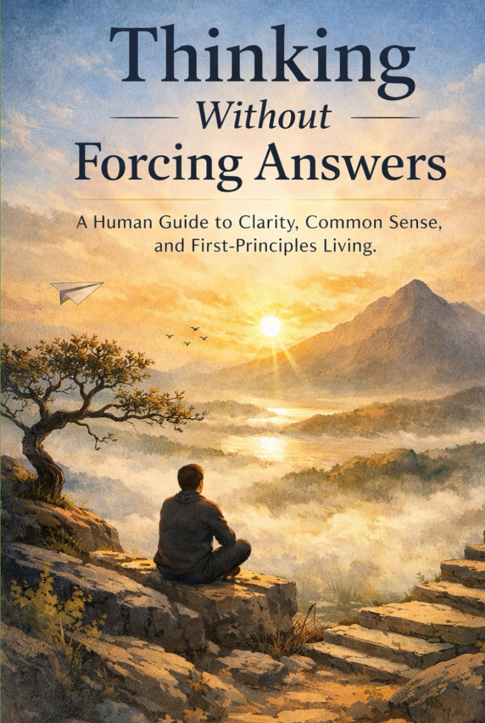Thinking Without Forcing Answers: A Human Guide to Clarity, Common Sense, and First-Principles Living