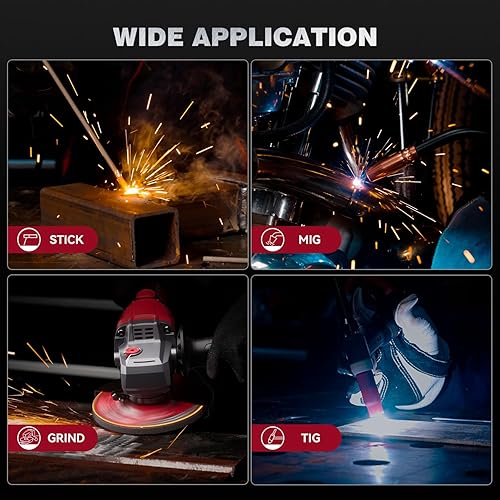 Vista 7 de ARCCAPTAIN Casco de soldadura oscurecimiento automático, 1/1/1/1 capucha de soldadura de color verdadero, 4 sensores de arco 1/25000s tiempo