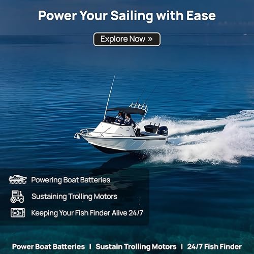 Miniatura 3 de ECO-WORTHY Cargador de batería solar de 12 voltios, impermeable, portátil, panel solar, cargador de batería de coche, mantenedor para automóvil,