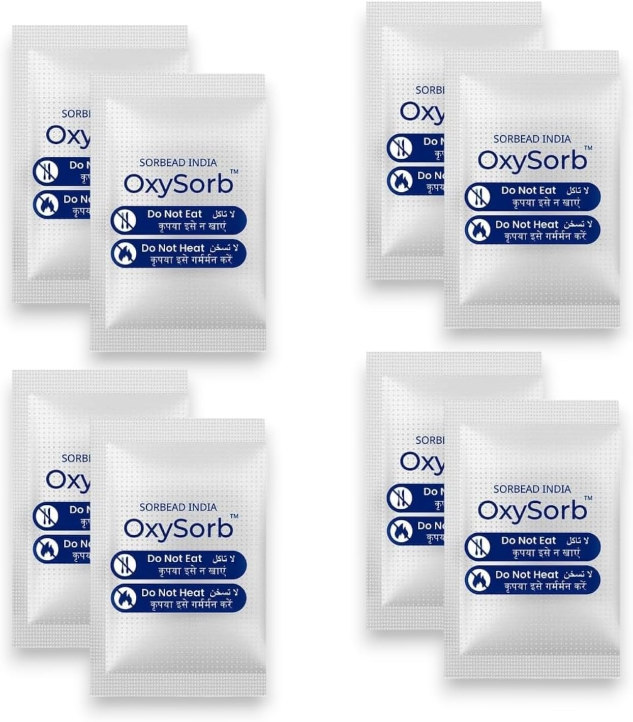 Oxygen Absorbers for Longer Shelflife and Freshness of Food (Pack of 50) Works in Mylar Bags, Mason Jars, and Vacuum Bags for Bulk Packaging with indicator and vacuum packed. (20CC)