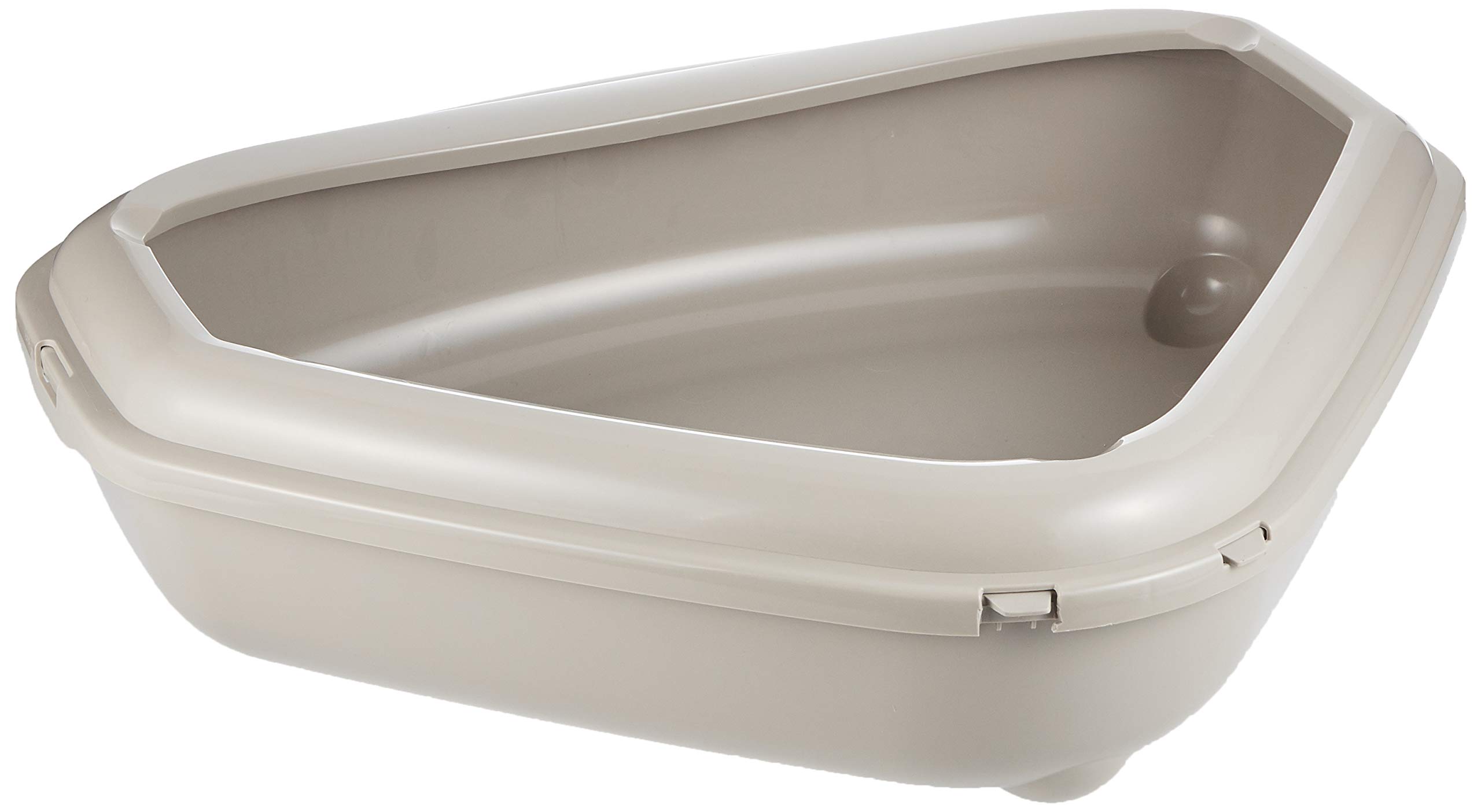 Corner Tray Open Cat Litter Toilet Tray C146 Royal Blue Colour, Multicolor, C146-026, Collection