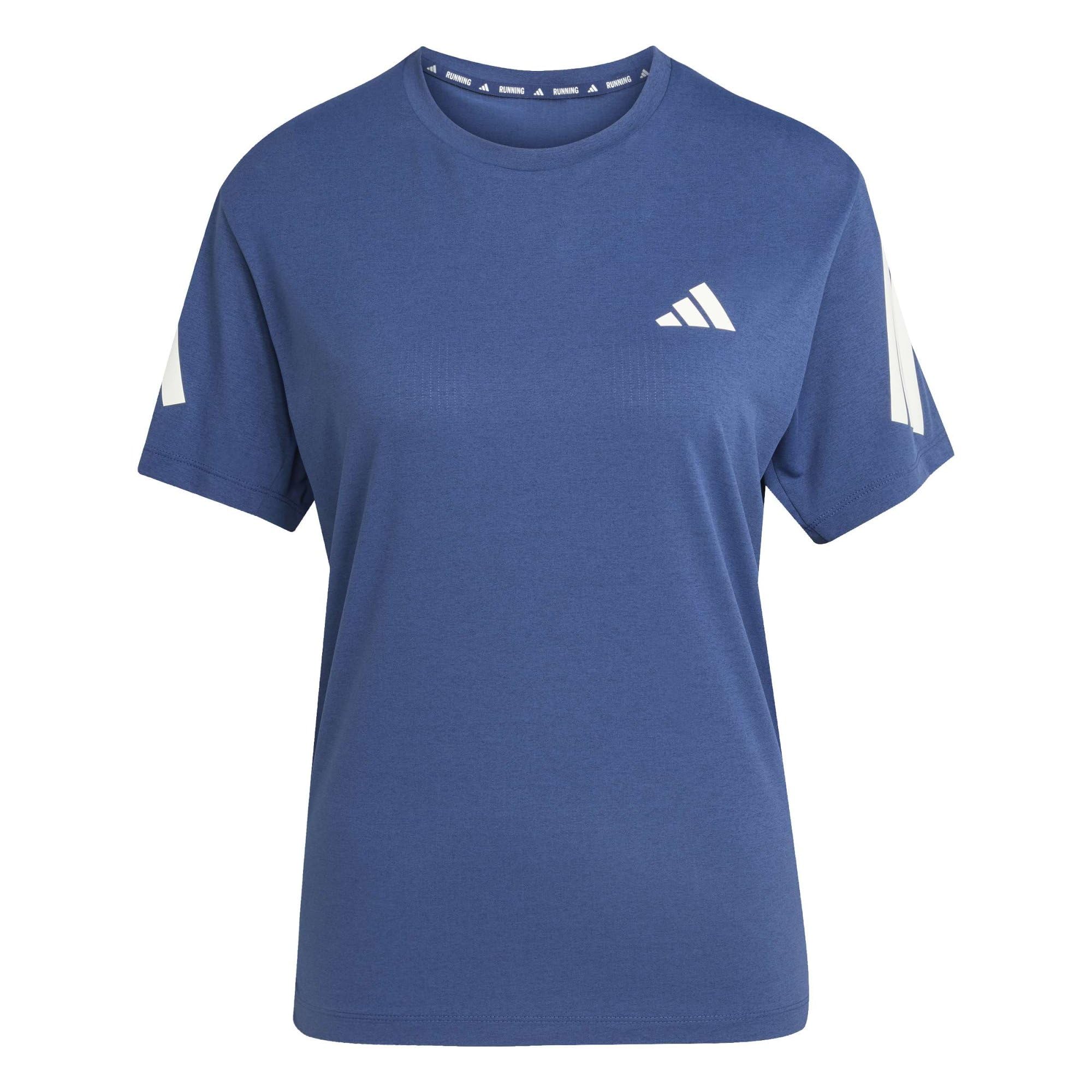 adidas Women's Adi365 Running Climacool Shirt, tech Indigo, XS