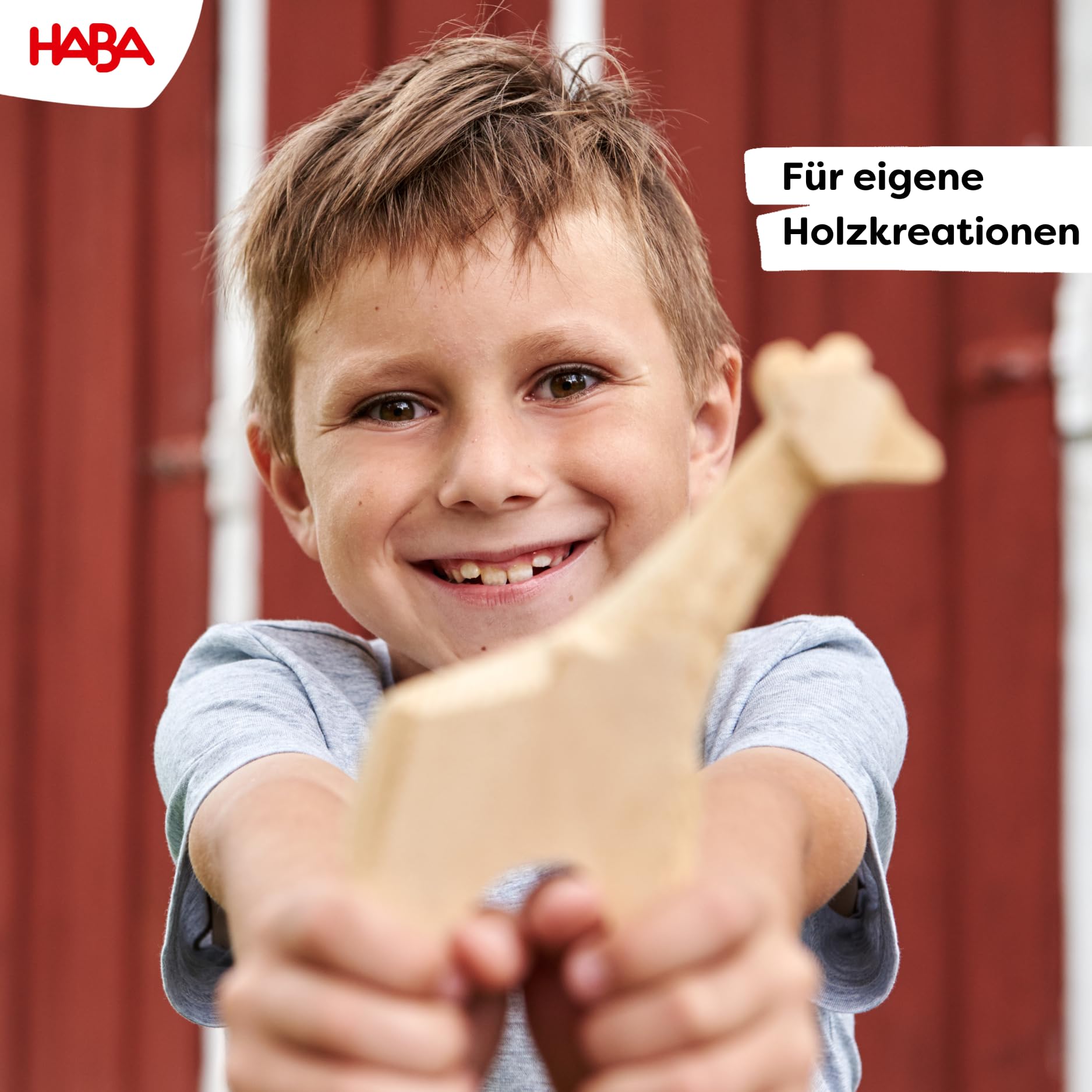 HABA Terra Kids 1304342001 - Set di Attrezzi per Bambini con 3 raspe (Rotonde, semicircolari, Piatte, Ideali per lavori di Legno e lavori all'aperto, dai 7 Anni in su, 1304342001