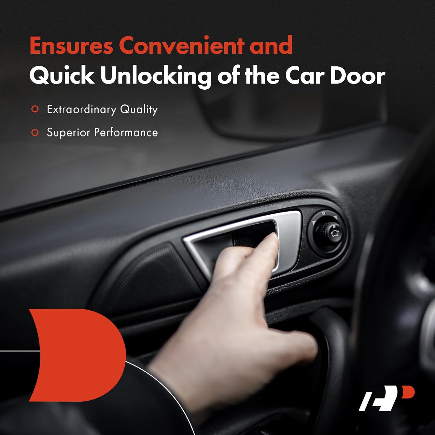 A-Premium 23.11 Inch Door Latch Release Cable Compatible with Chevrolet Tahoe 2008-2009 & GMC Yukon 2008-2009 & Cadillac Escalade 2008-2009, Rear Left or Right
