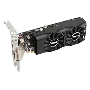 MSI Low Profile Compatible Graphics Cards GeForce GTX 1050