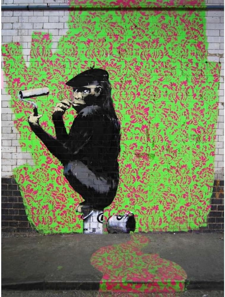ArtDirect Leake Street London-graffiti attributed to Banksy Unframed Art Print Giclee Poster by Anonymous - Ready for Framing with Customization Sizes 8x10, 11x14, 15x20, 24x32, 36x48, 45x60 Inches