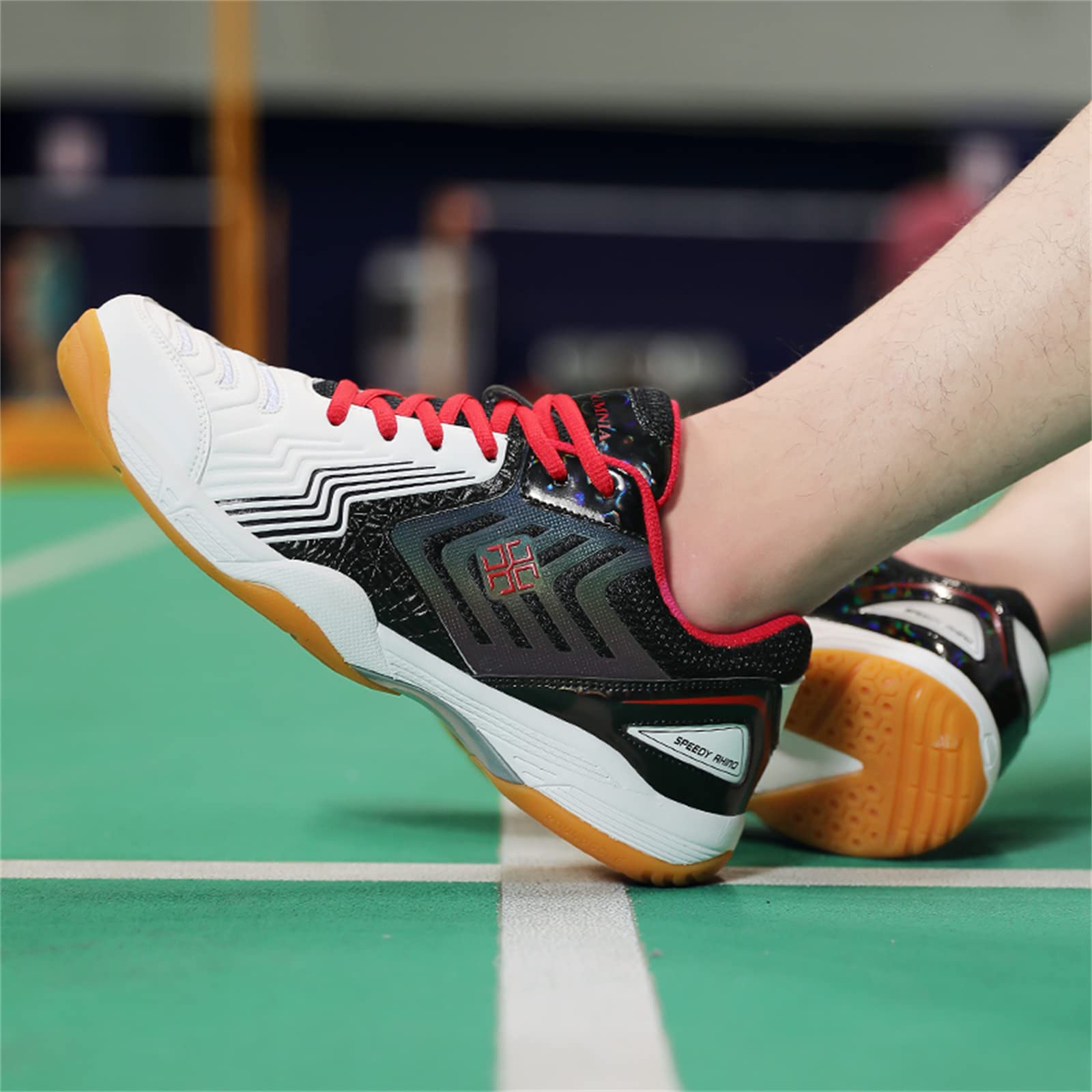 Męskie buty do badmintona Casual Indoor Outdoor Sneaker Miękkie lekkie antypoślizgowe sportowe