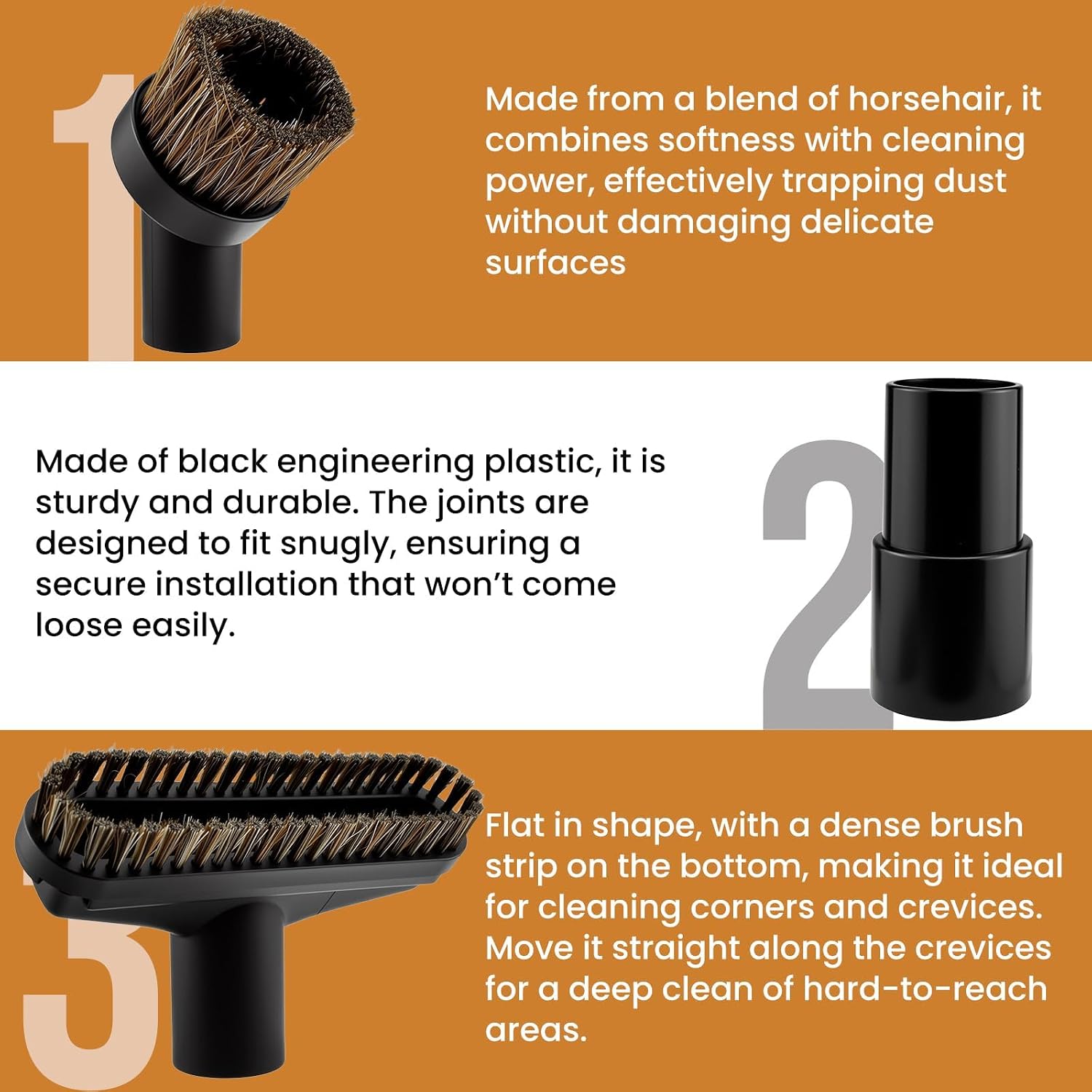 6-Piece Universal Vacuum Attachments Kit image 3