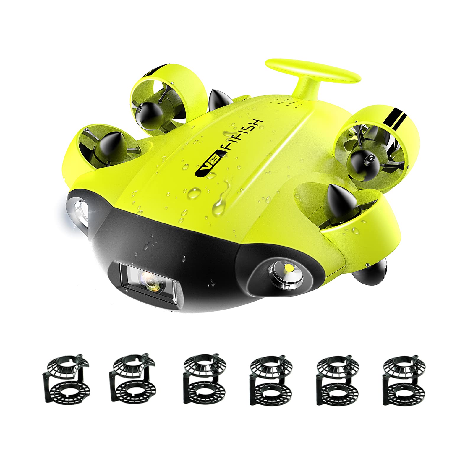 Buy FIFISH V6 Underwater Drone Kit with 6 Thruster Protectors, QYSEA AI