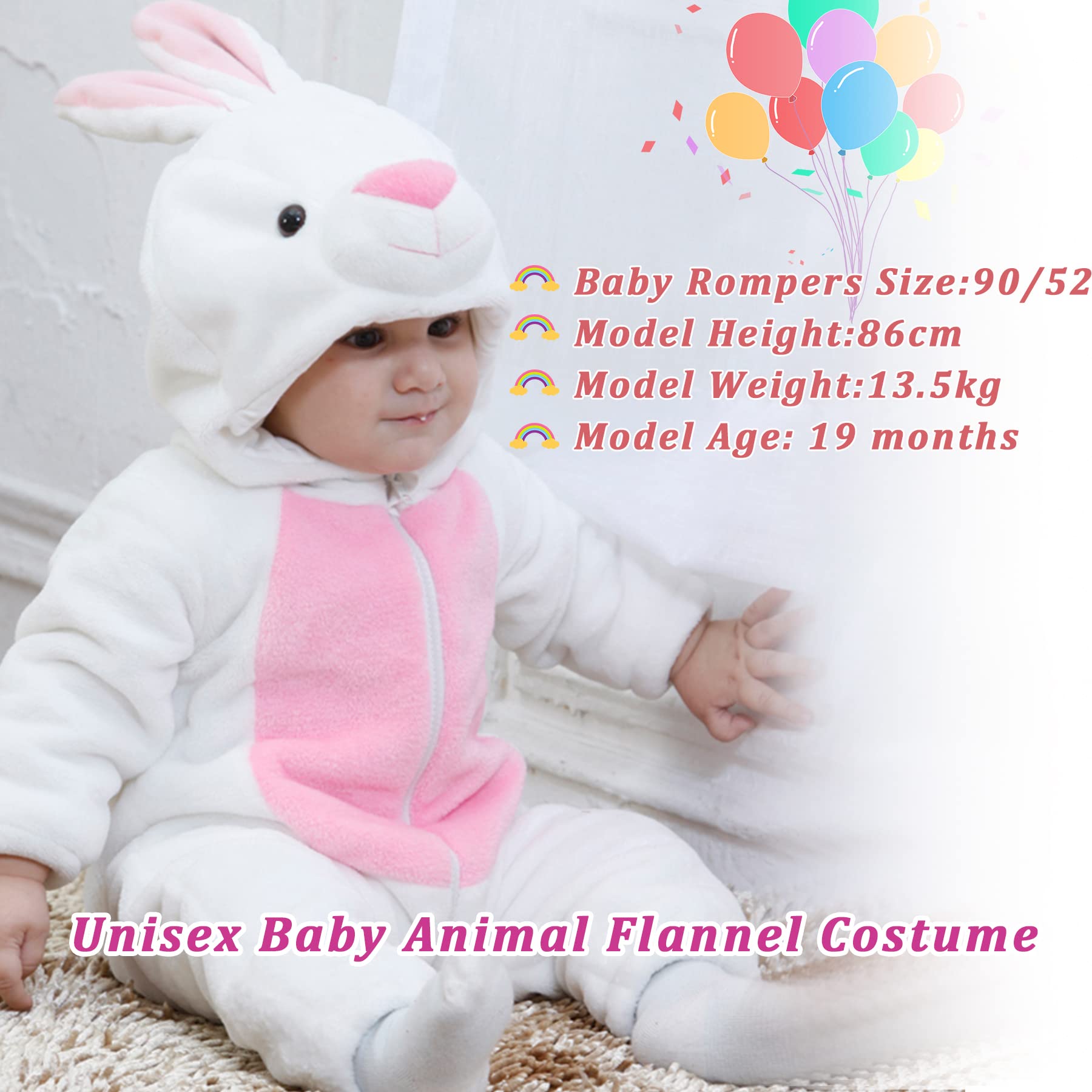 Mamelucos con Capucha para Bebé Mono para Niño Niña Pelele disfraz de Halloween para niños pequeños
