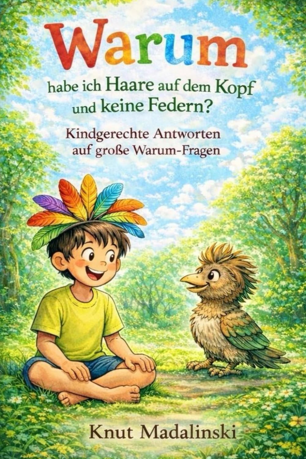 Warum habe ich Haare auf dem Kopf und keine Federn?: Kindgerechte Antworten auf große Warum-Fragen (Wissen für Kinder)