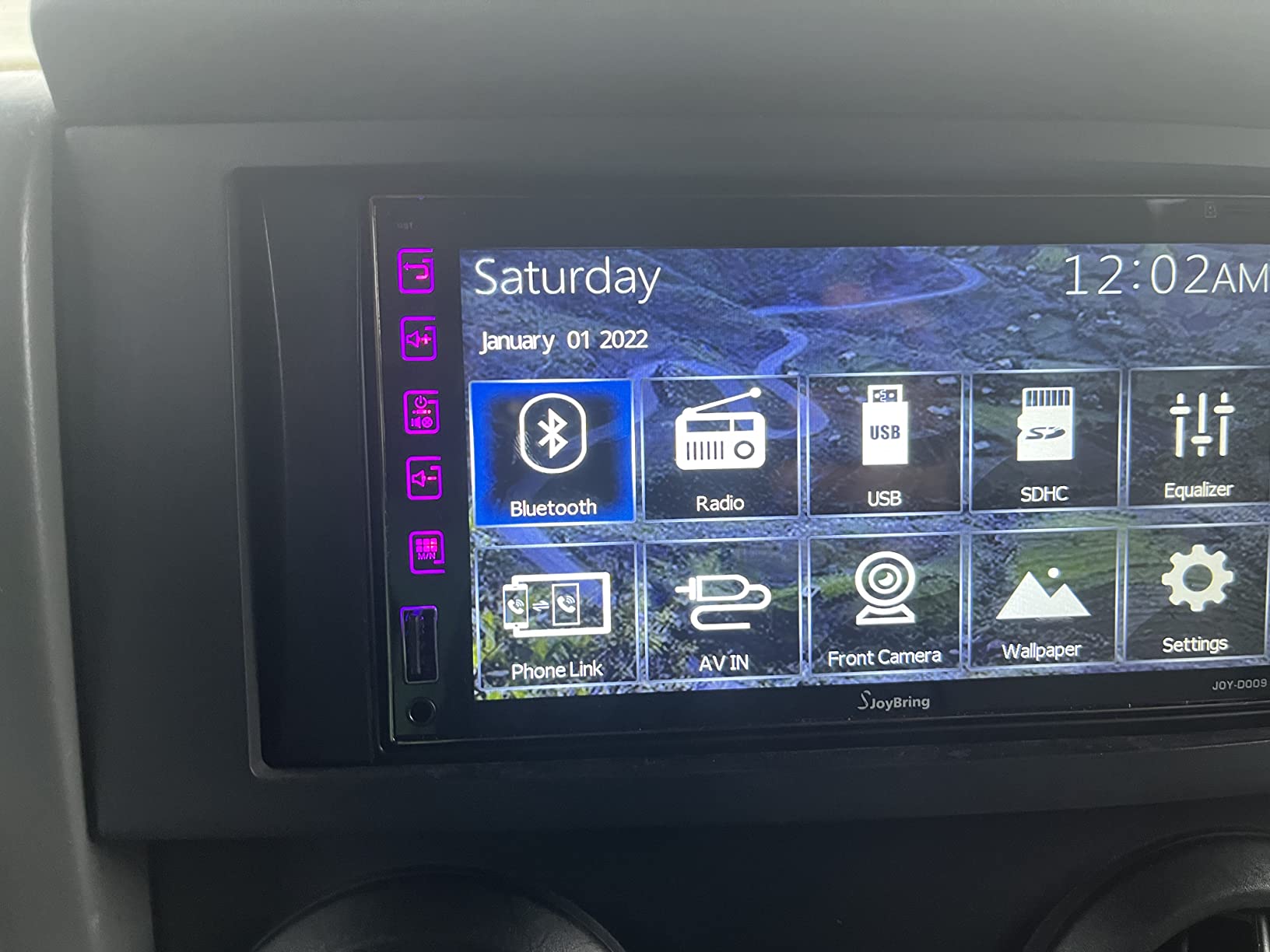 27/mo Finance Double Din Car Stereo with Voice Control Carplay, Android Auto, Bluetooth, 7