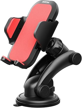 Mpow Soporte Mov?l Coche para Salpicadero/Parabrisas, Soporte de M?vil para Coche, para iPhone X/Xs/8/8P/7Plus/6, Samsung Galaxy S9/S8 Note9/8 Huawei y ect. Mpow Soporte Mov?l Coche para Salpicadero/Parabrisas, Soporte de M?vil para Coche, para iPhone X/Xs/8/8P/7Plus/6, Samsung Galaxy S9/S8 Note9/8 Huawei y ect.