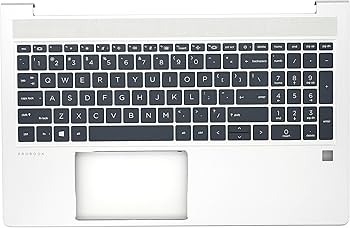 HP Laptop シルバー 英語配列 Amazon.com: Jxjslp Replacement Upper Case Palmrest for HP Probook