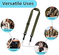 Vista 8 de Correa de hombro ajustable Gowjaw: Correa de nylon cómoda para iPad/Samsung Tablet con lanyard para el cuello, funda para iPad/cámara/binoculares