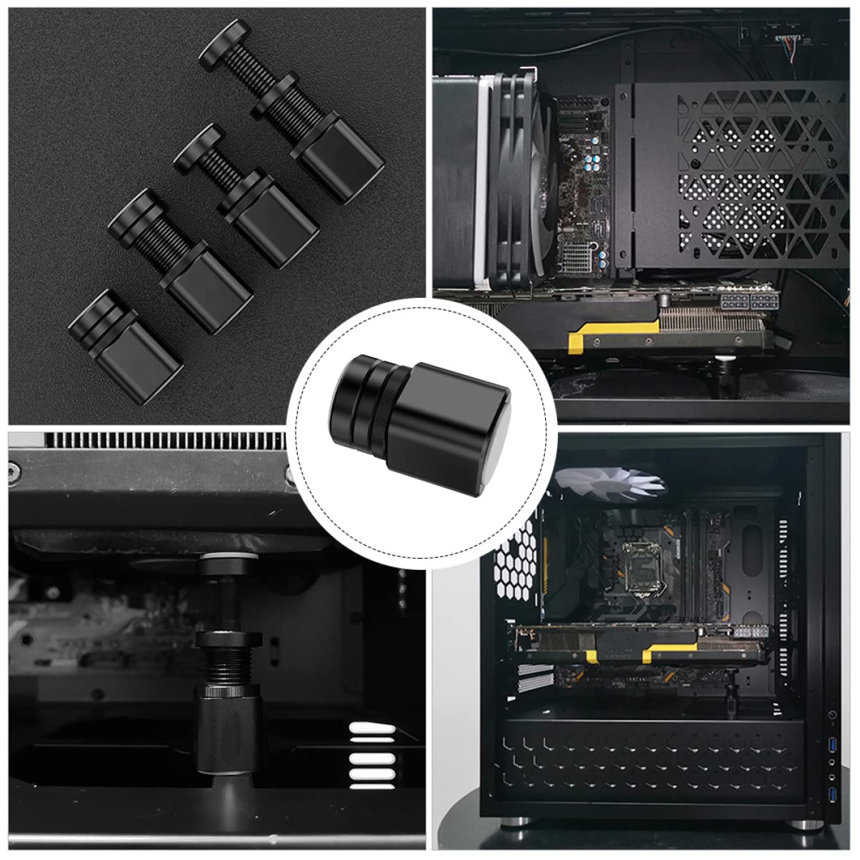 5 Pezzi Supporto Gpu Scheda Grafica Supporto Gpu Magnetico Negozio
