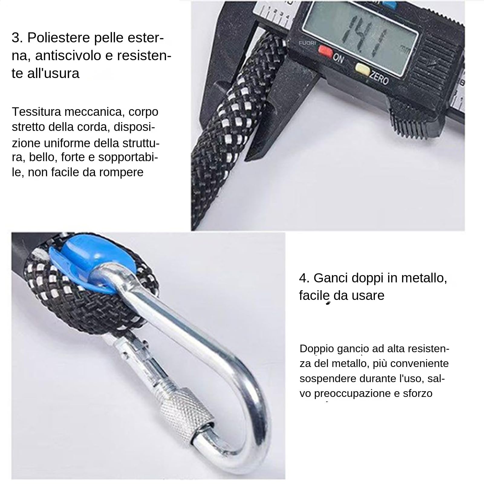 per Barche | Scaletta Pieghevole per Salita Agevole | Accessori Sicurezza Imbarco Accesso a Piscina Lago Kayak Zattera Nuoto