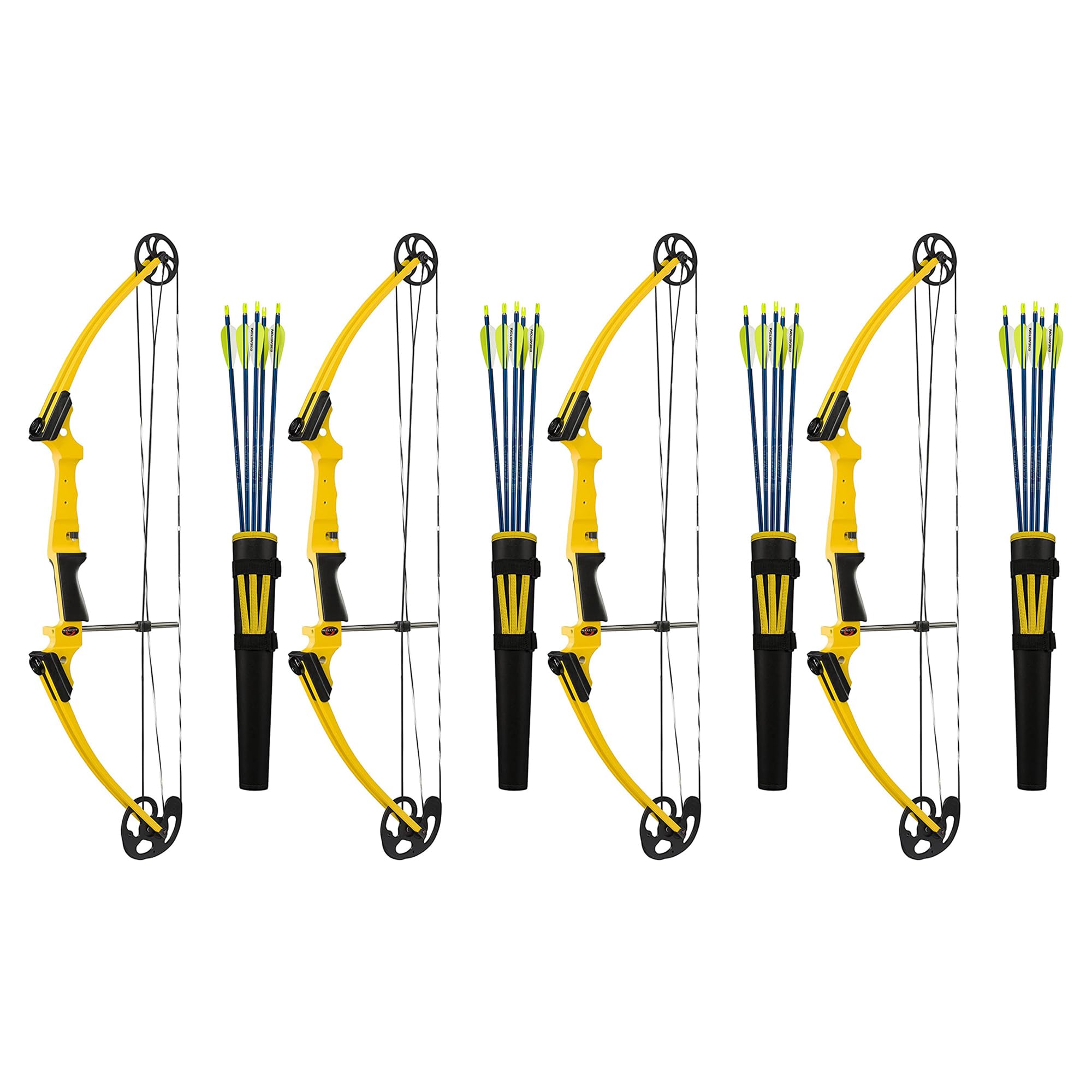 Genesis Archery Compound Bow Archery Kit w/Adjustable Draw Length 15