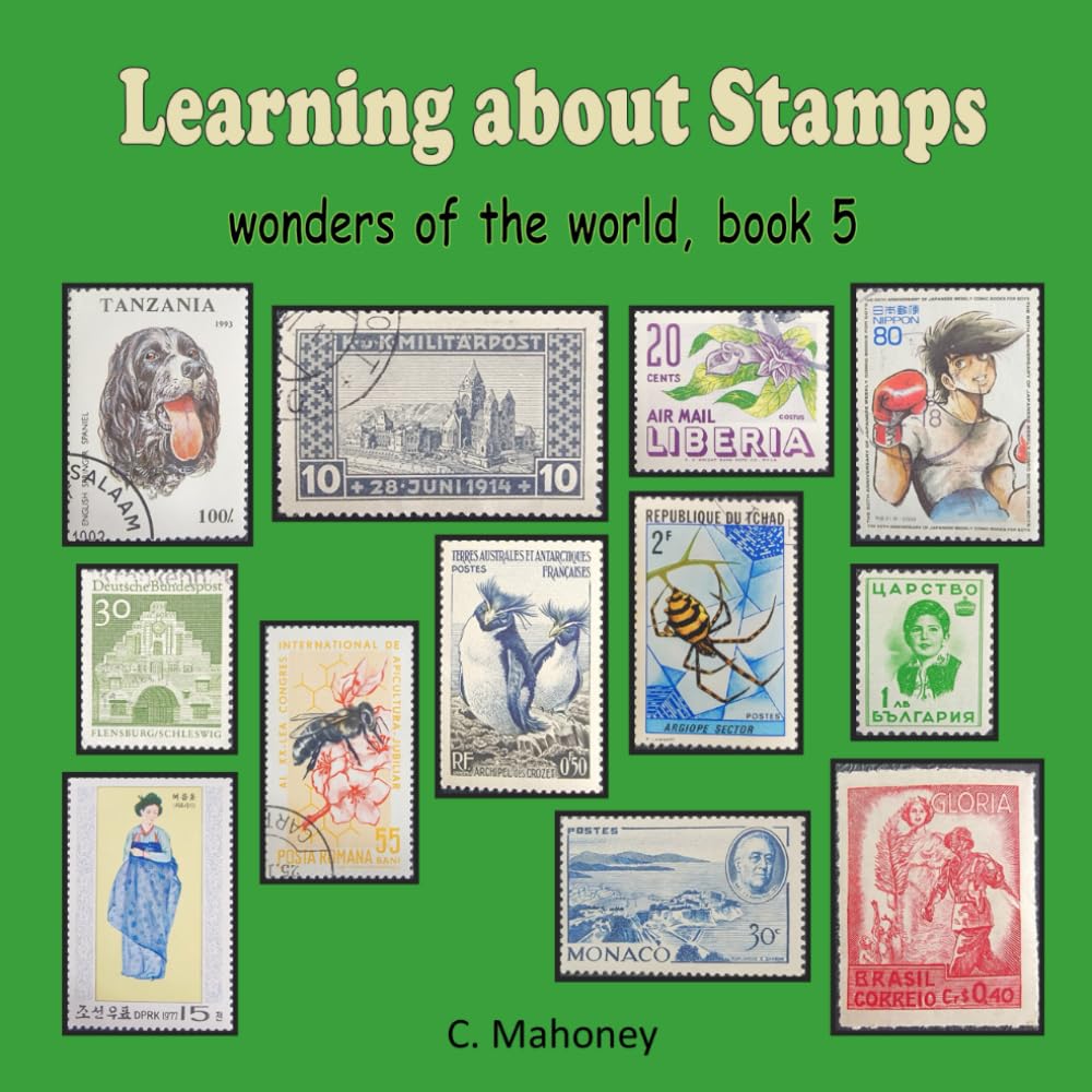 Learning about Stamps - wonders of the world (Introduction to Stamp Collecting)