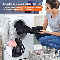 Vista 2 de Sportneer Chaleco con Peso Ajustable Pesos: 2-18 lbs/2-40 lbs Chaleco de Peso Lavable para Caminar 16 en 1 Chaleco de Ajuste Rápido para Rucking