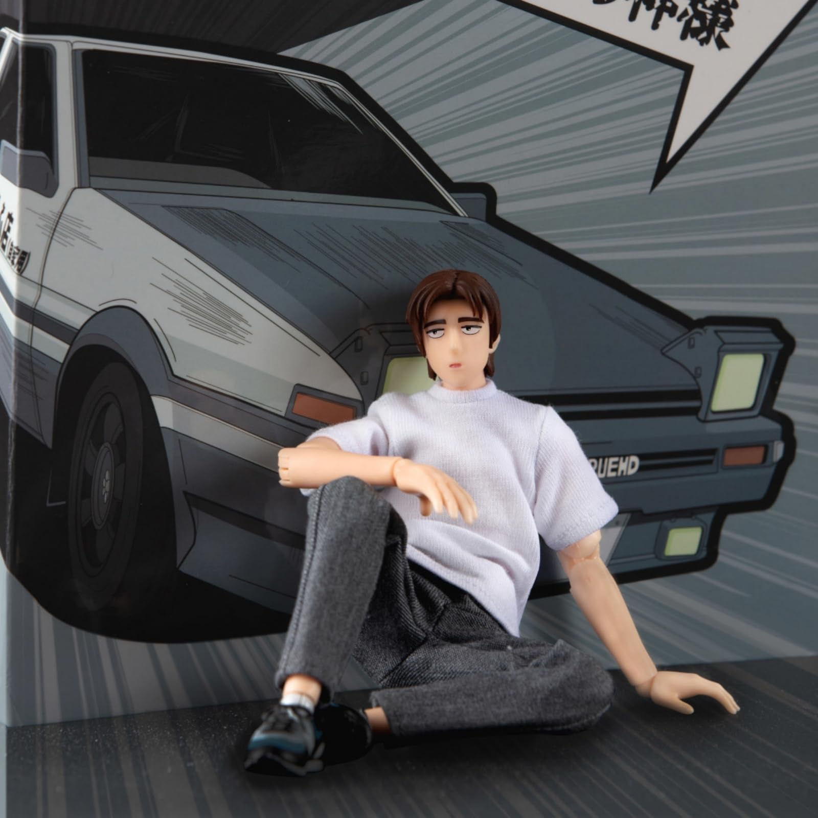 Amazon.co.jp: イニシャルd 1/12 藤原拓海 可動 フィギュア 頭文字d 