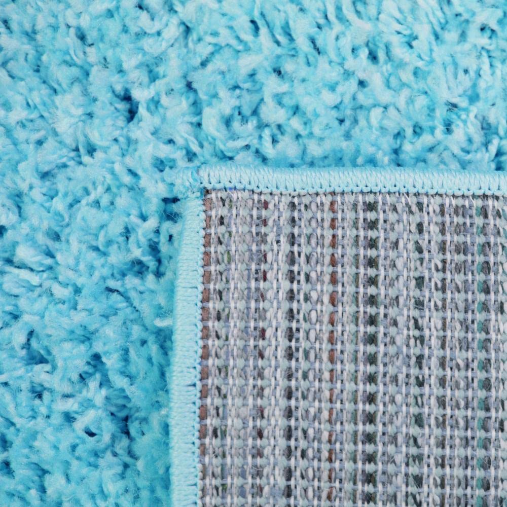 CARPETIA Tappeto Spaghetti caldo e coccoloso | OEKO-TEX: privo di sostanze nocive | turchese Größe 80x150 cm