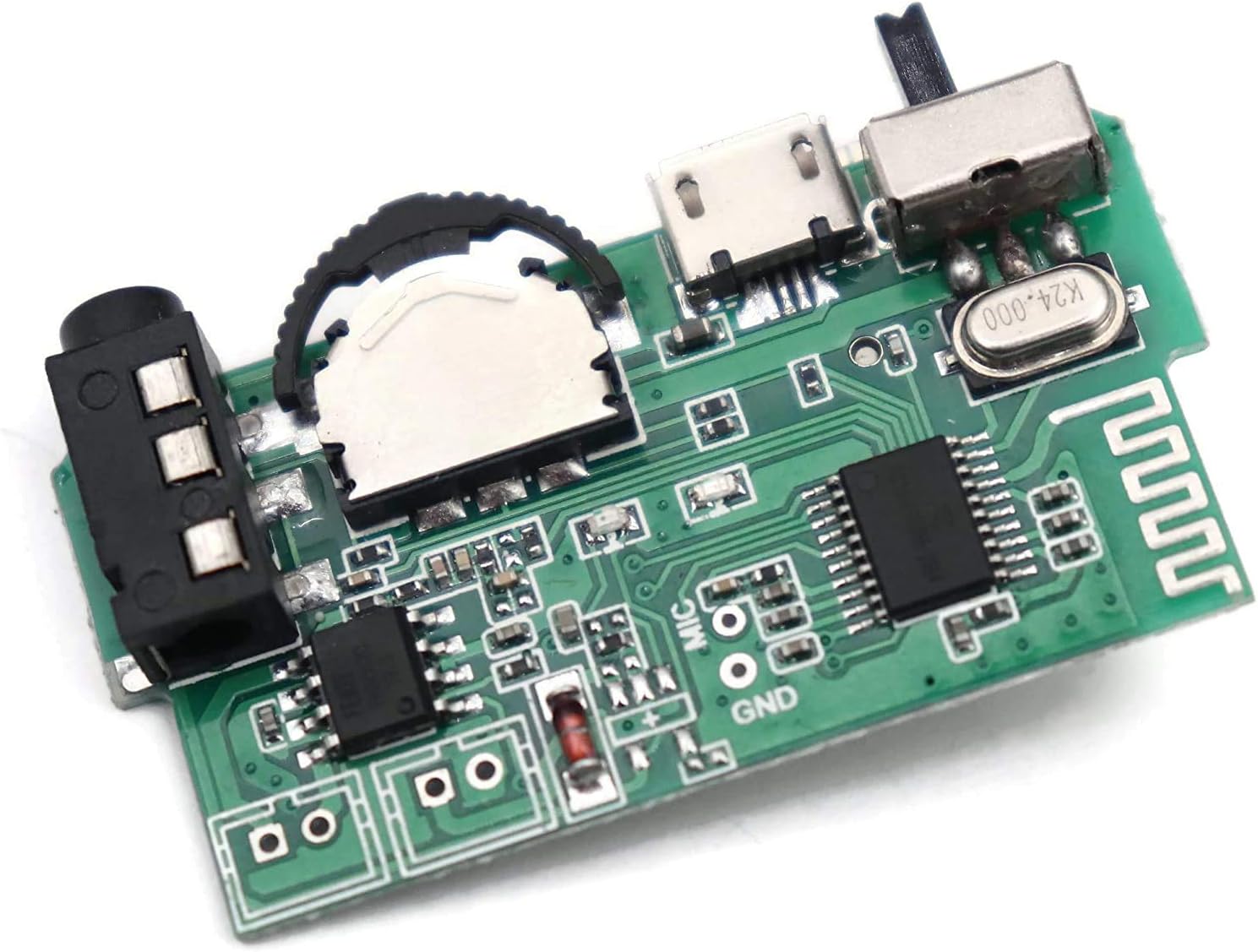 D&V Bluetooth Amplifier Circuit Wireless HI-FI Module for DIY Mini Boom Box 5 W (Multicolour)