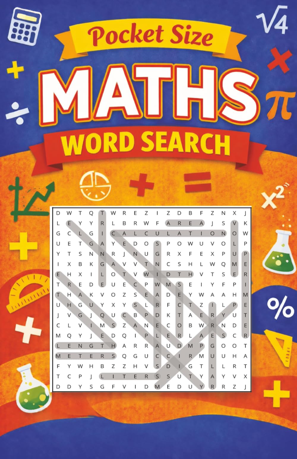 Pocket Size Maths Word Search (The Maths Word Search Series)
