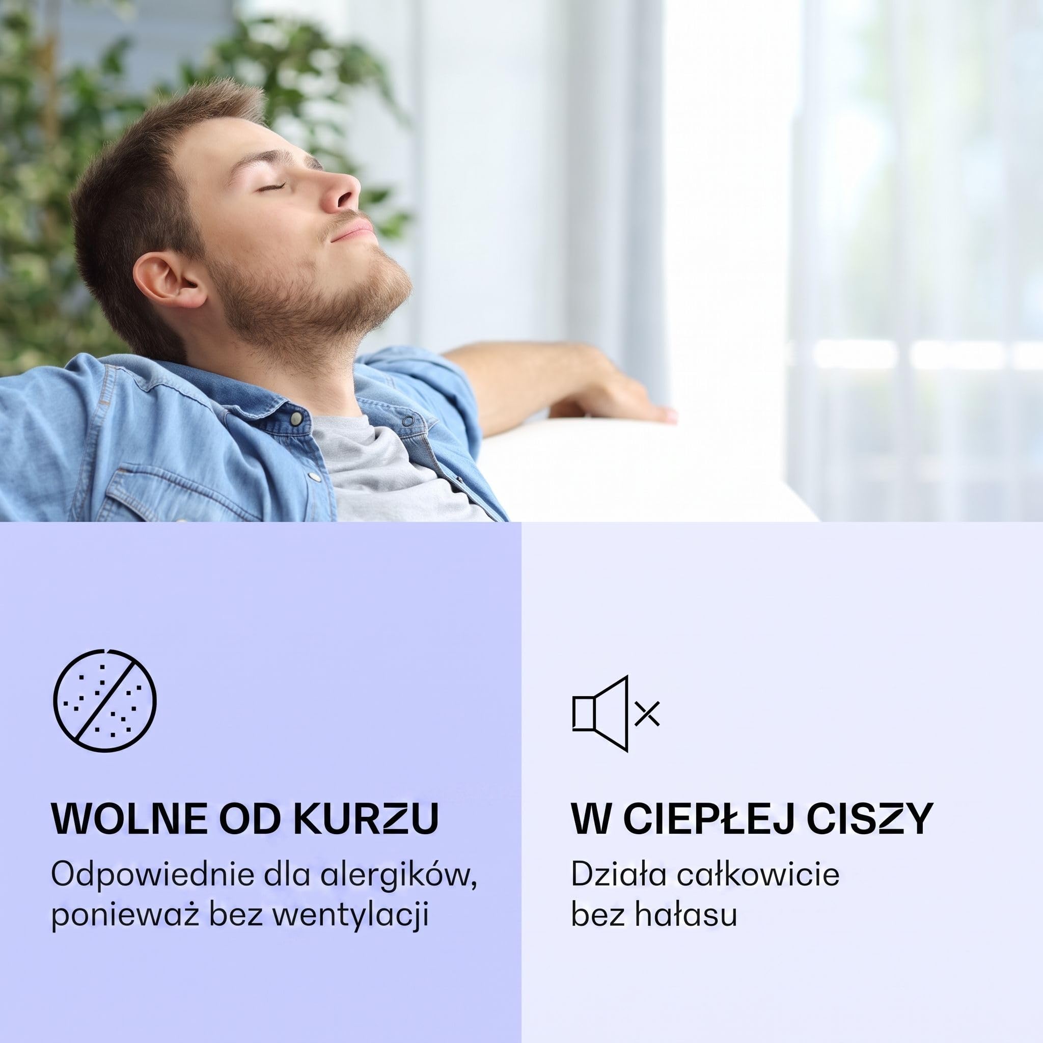 Klarstein Ogrzewanie na podczerwień, Ogrzewanie z termostatem, Grzejnik z wykrywaniem otwartego okna i pilotem, Bez CO2, do montażu sufitowego, IP52, 350 W