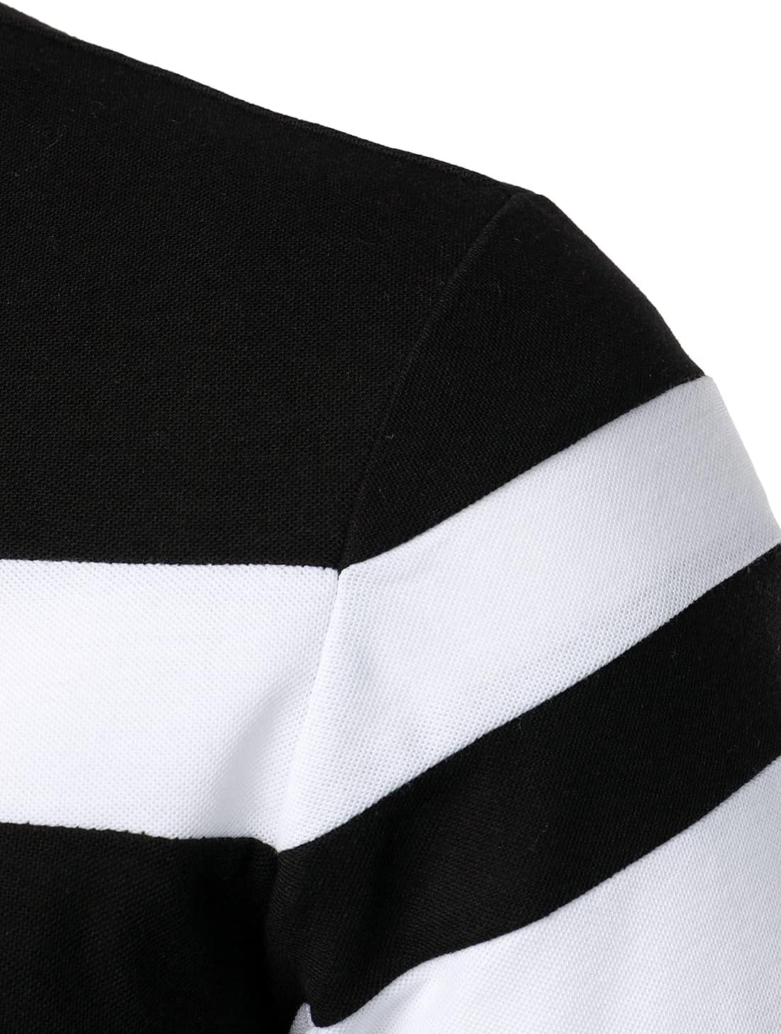 HOOD CREW Mens Short Sleeve Polo Shirts Stylish Design Summer T Shirt - Image 4