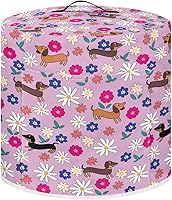 Vista 140 de Cubierta abstracta para freidora de aire con estampado de corazón, cubierta de olla a presión de 3 cuartos de galón, cubierta antipolvo para olla a