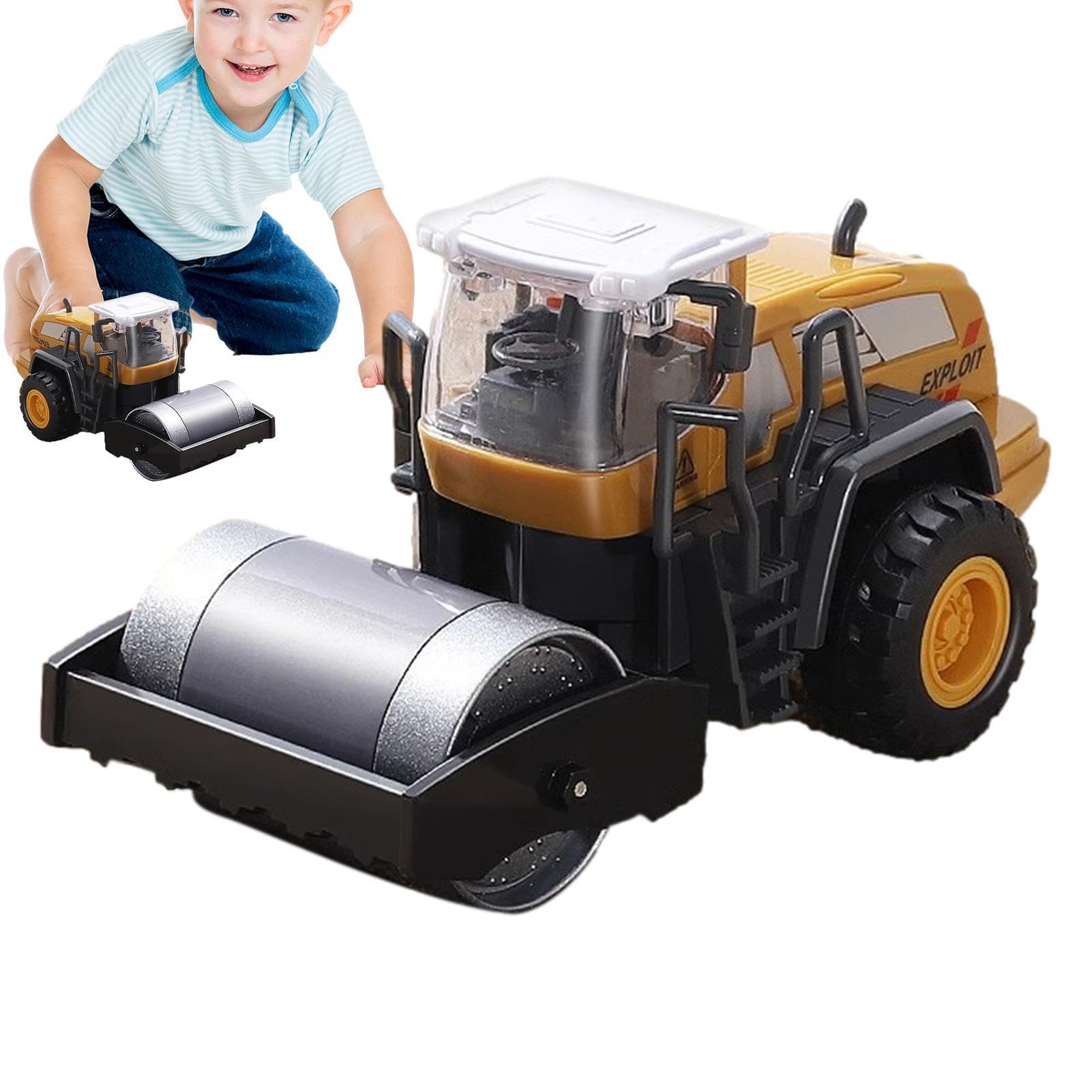 City Construction Steamroller Toy Simulation Creative