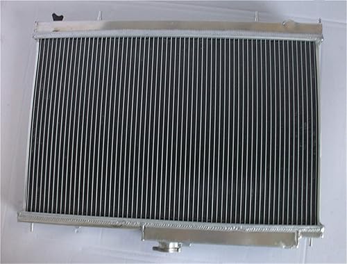 Miniatura 3 de Radiador de aluminio de 2 filas de 2.047 in para Skyline R33 R34 GTR GTS-T GTST RB25DET Manual MT 94-98 1994 1995 1996 1997 1998 Reemplazo