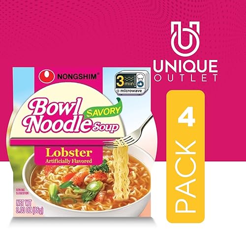 Miniatura 6 de Nongshim Unique Outlet - Paquete de 24 cuencos para sopa Ramyun Ramen de sabores surtidos, 3.03 onzas