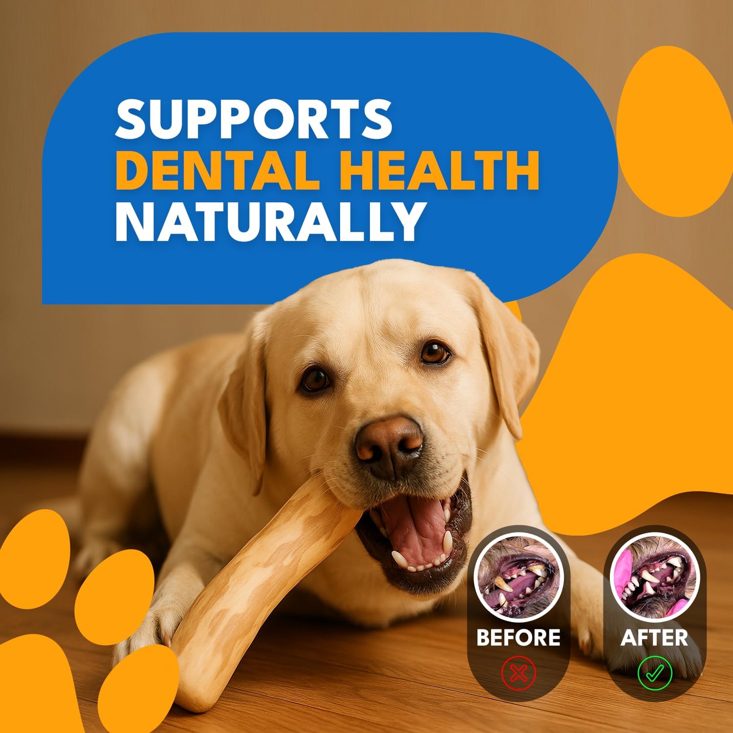 Set 3 of Coffee Wood Dog Chew Toy – Coffee Chew Stick for Medium Dogs - Teeth Cleaning & Stress Relief – Safe, Durable & Eco-Friendly Dog Chew Toy (Medium - Under 55 lbs)