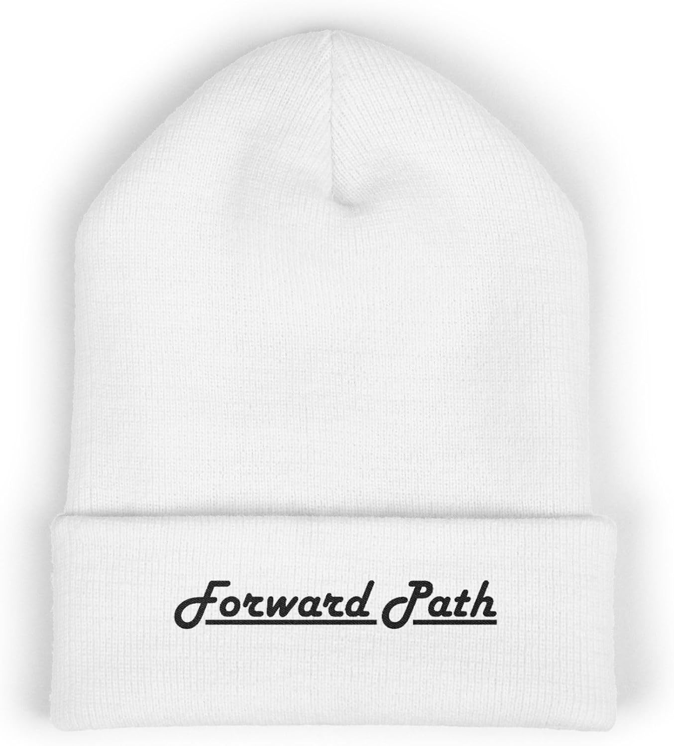 Premium Classic Cuffed Beanie Hat - Forward Path Embroidery Message