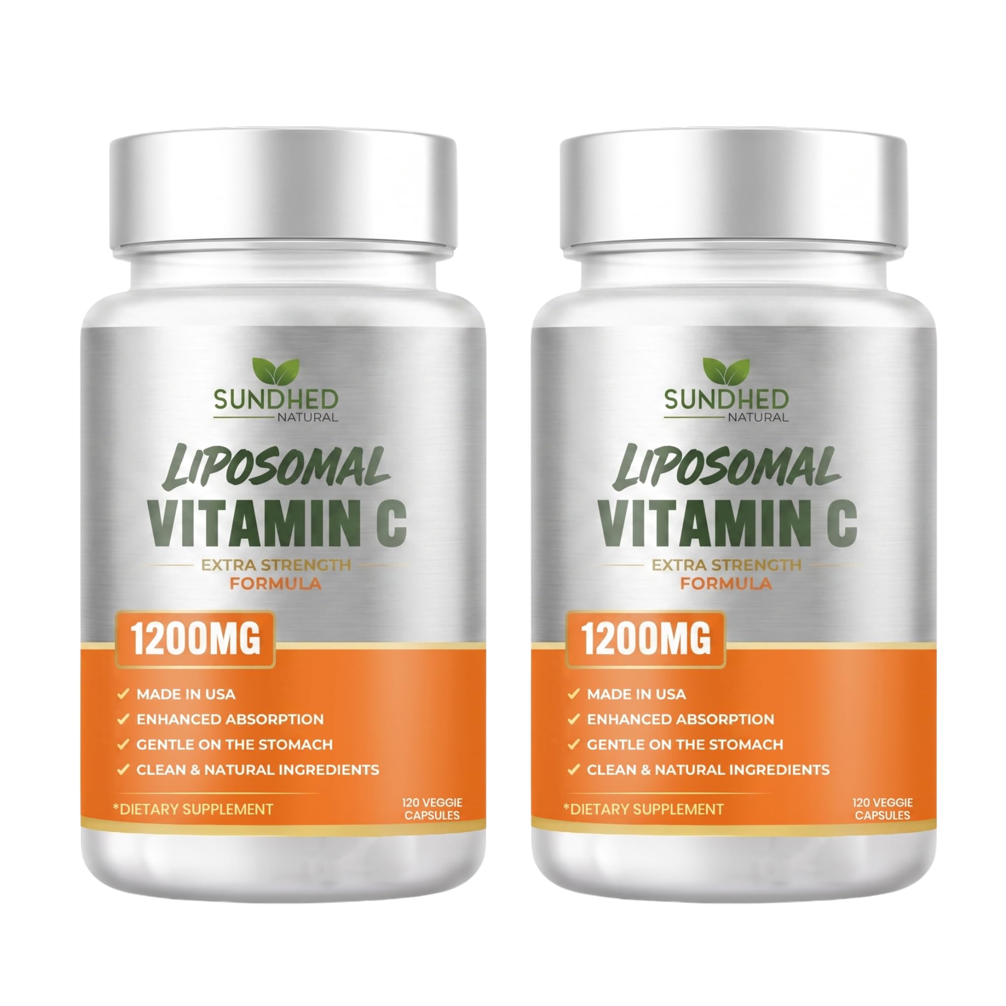 Pure Liposomal Vitamin C - 1200mg Immune System & Collagen Health Booster, Helps Anti Aging Skin Vitamins, Sodium Ascorbate, Sunflower Lecithin, Lypo Spheric - 60 Capsules — Amazon image 12