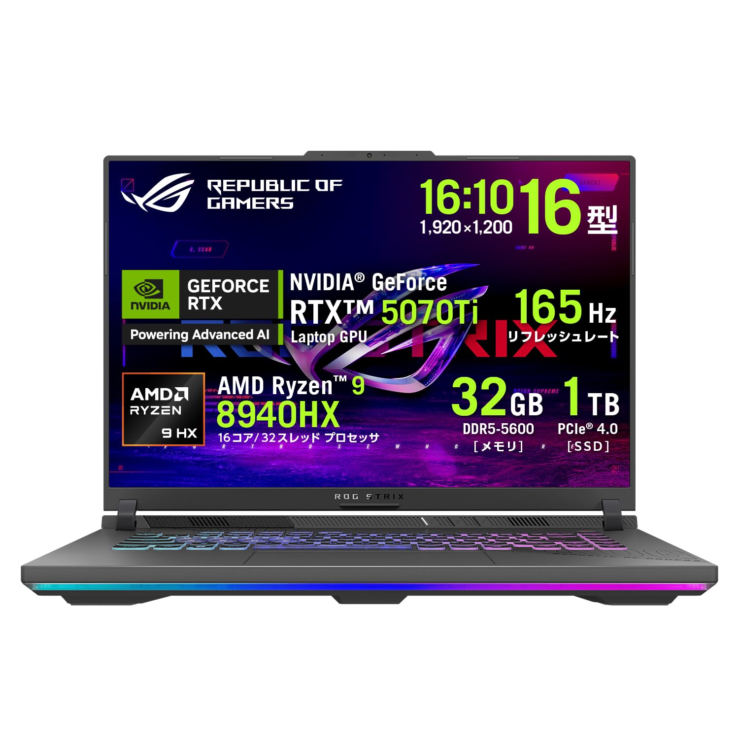 ASUS エイスース/ゲーミングノートPC/FA506NCR-R7R3050/SBNRCX01793245A/Bランク/62【中古】 ASUS エイスース/ゲーミングノートPC/FA506NCR-R7R3050