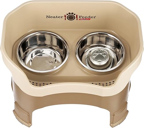 Miniatura 7 de Neater Feeder Deluxe - Plato elevado con extensiones en las patas (combinación de tazón Slow Feed para la alimentación lenta, tamaño grande, color