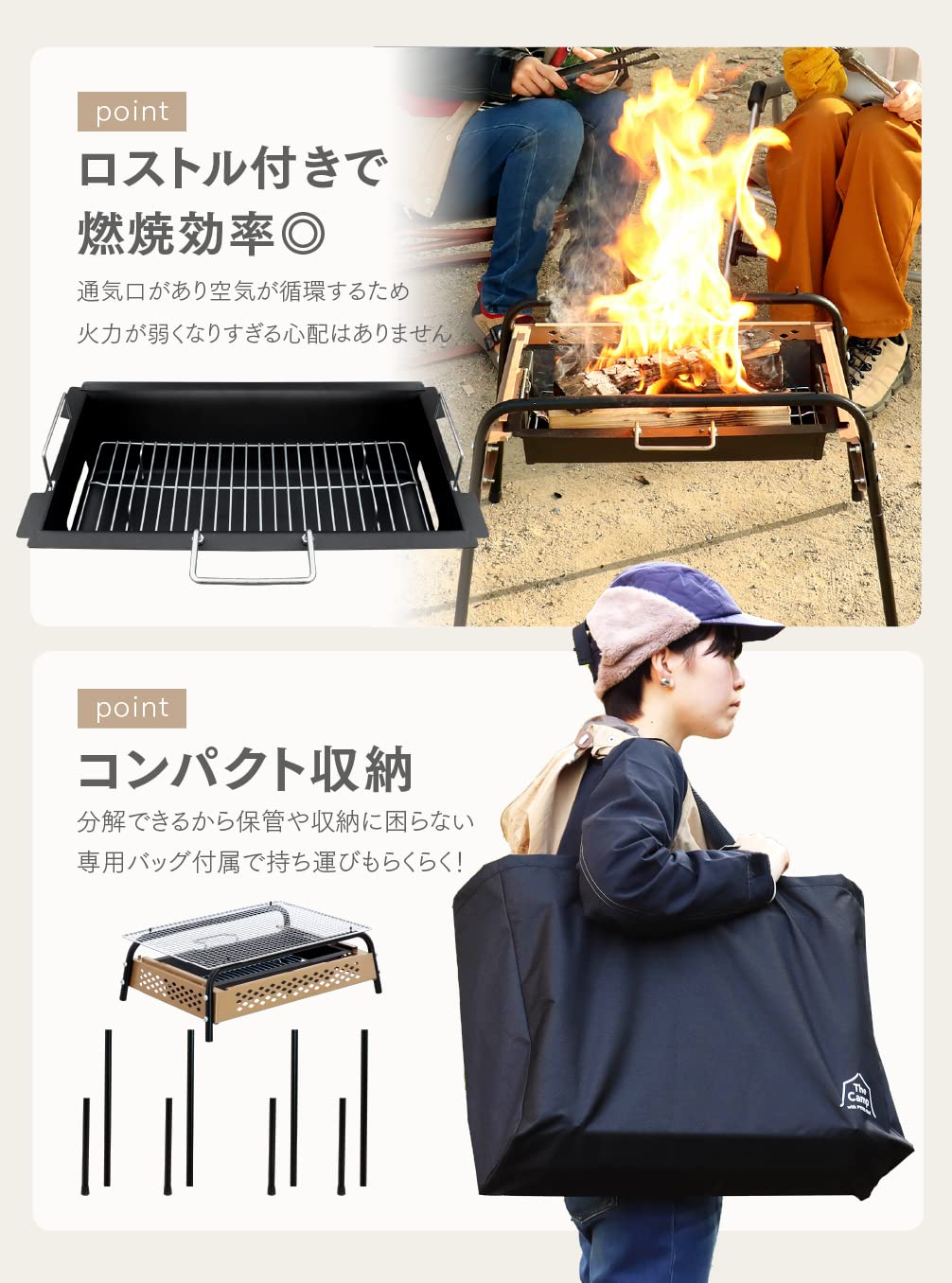 Amazon | PYKES PEAK (パイクスピーク) バーベキューコンロ BBQ