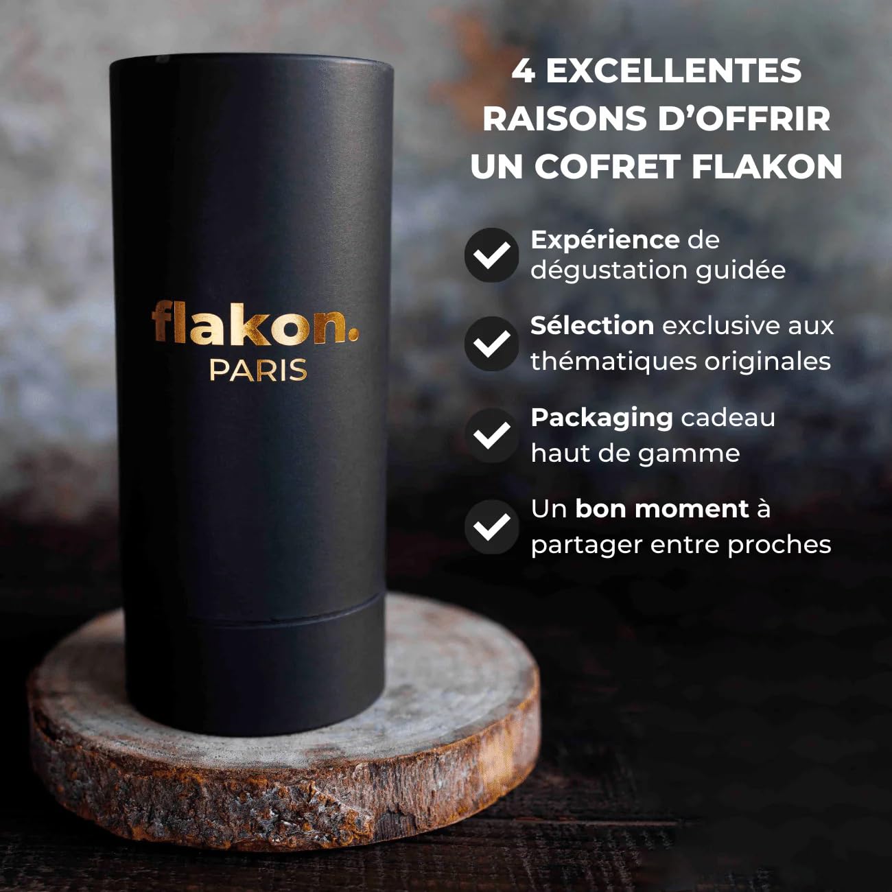 FLAKON – Coffret Les Grands Rouges De France – Sélection Exclusive Par Un Meilleur Sommelier De France – Dégustation Guidée En Vidéo – Idée Cadeau Homme – Coffret Vin Premium À Partager
