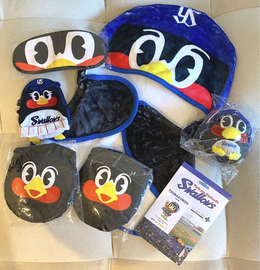 東京ヤクルトスワローズ つば九郎セット Amazon.co.jp: つば九郎つばみグッズ 豪華7点セット 東京