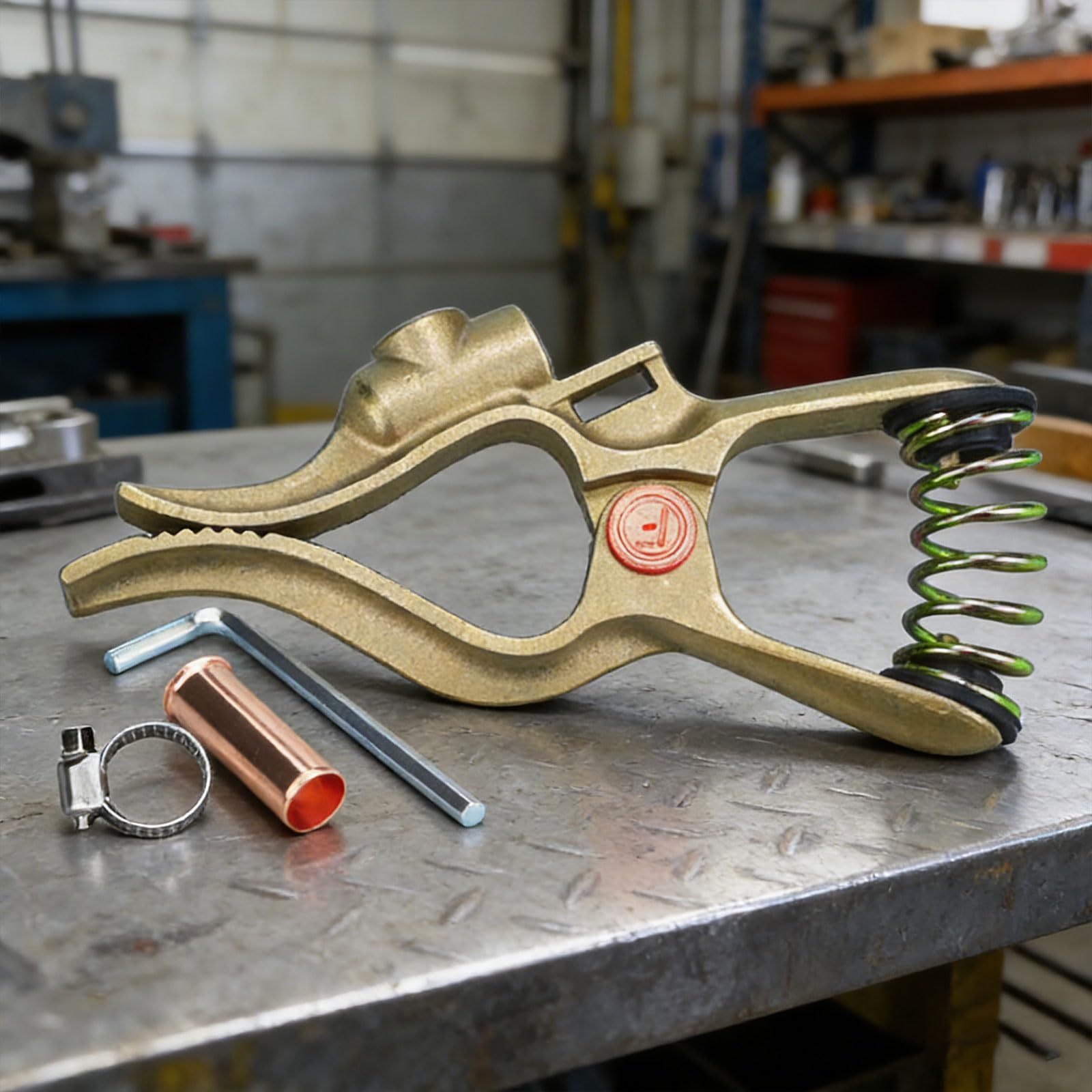 300A 500A Rame Terra Morsetto Saldatura Terra Morsetto Clip Adatto per Operazioni di Saldatura Efficienti e Sicure Morsetti Heavy Duty