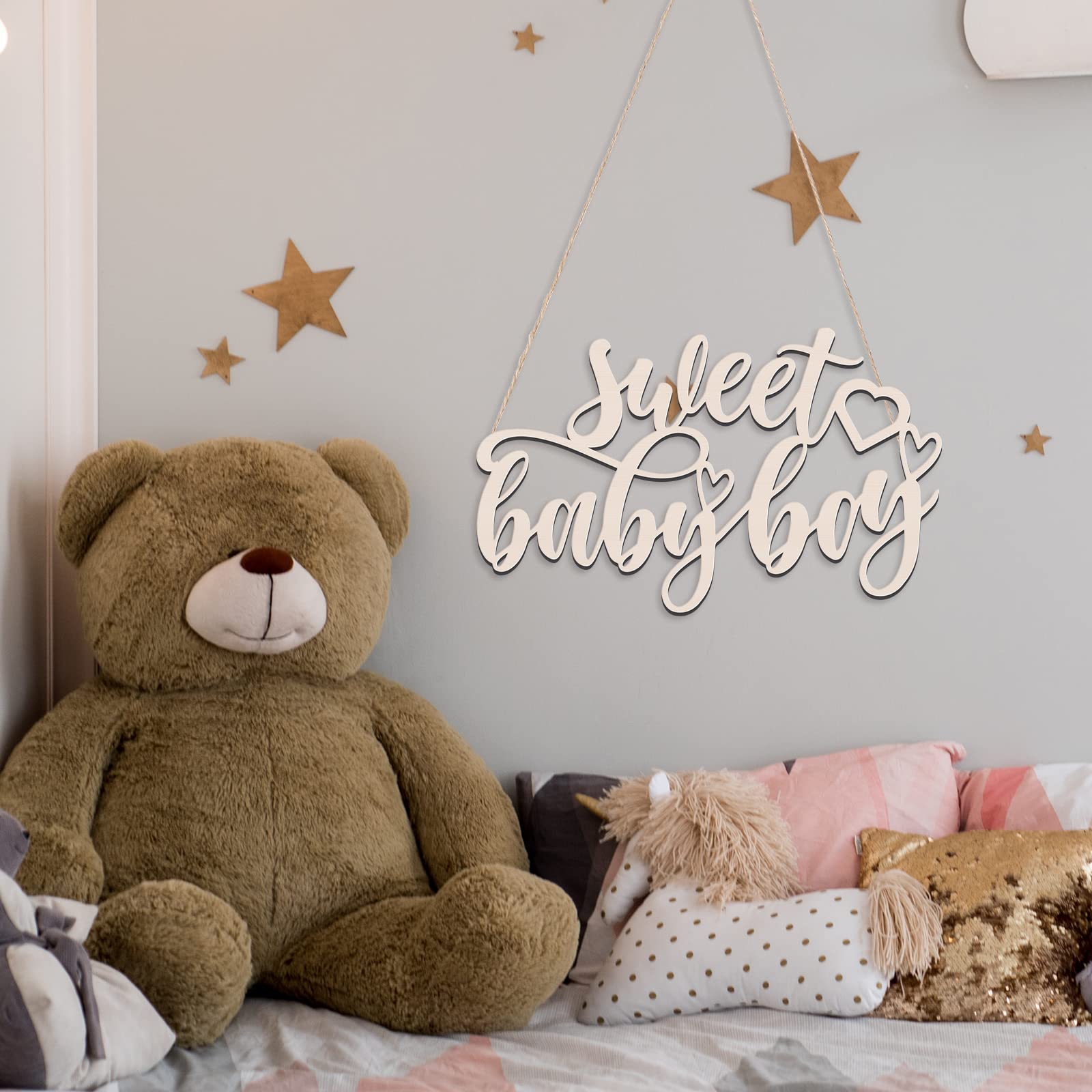 Amazon.com: Tradder Sweet Baby Shower Wood Sign for Decorations