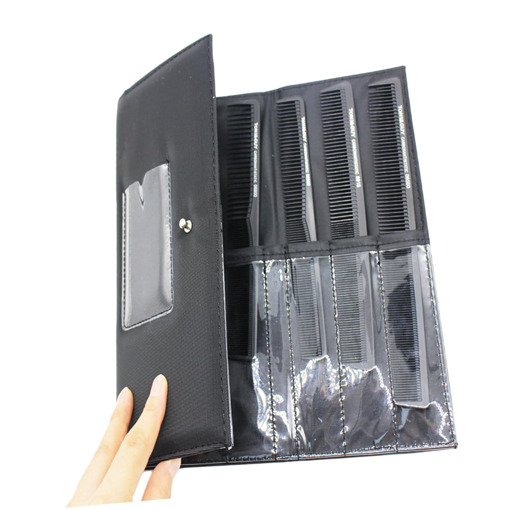 BELLIFFY Hair Scissors Case Salon Barber Bag Styling Tools Organizer Material Safe