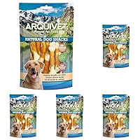 ARQUIVET Osso di pollo con calcio - 100 gr - Snack 100% naturali per cani